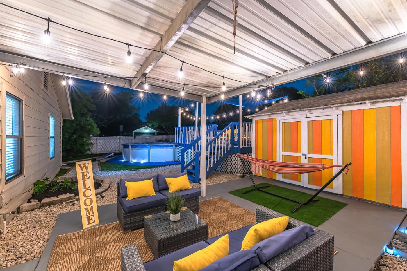 Superb House By Seaworld, Private Pool & Gameroom 샌안토니오 외부 사진