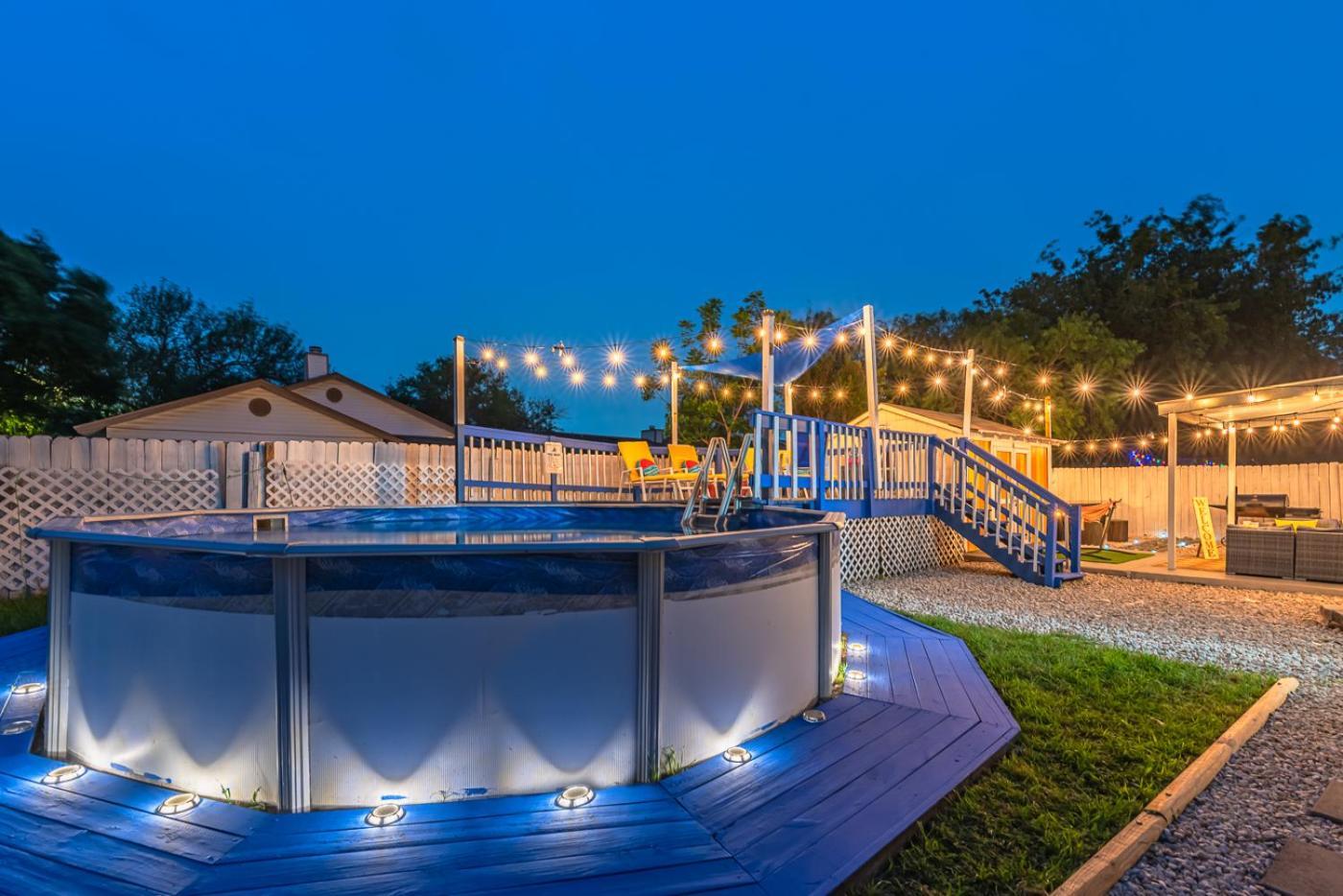 Superb House By Seaworld, Private Pool & Gameroom 샌안토니오 외부 사진