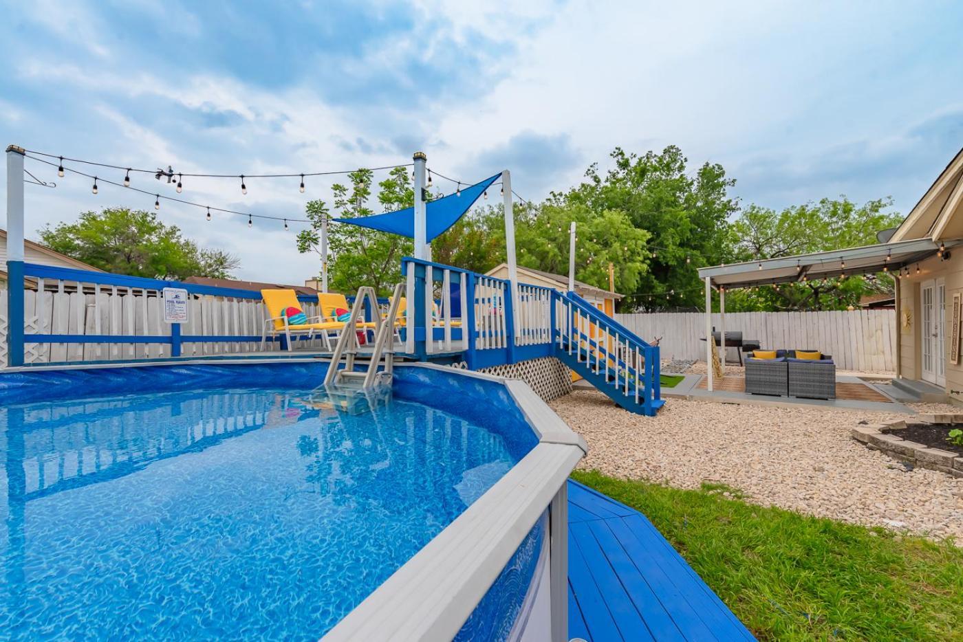 Superb House By Seaworld, Private Pool & Gameroom 샌안토니오 외부 사진